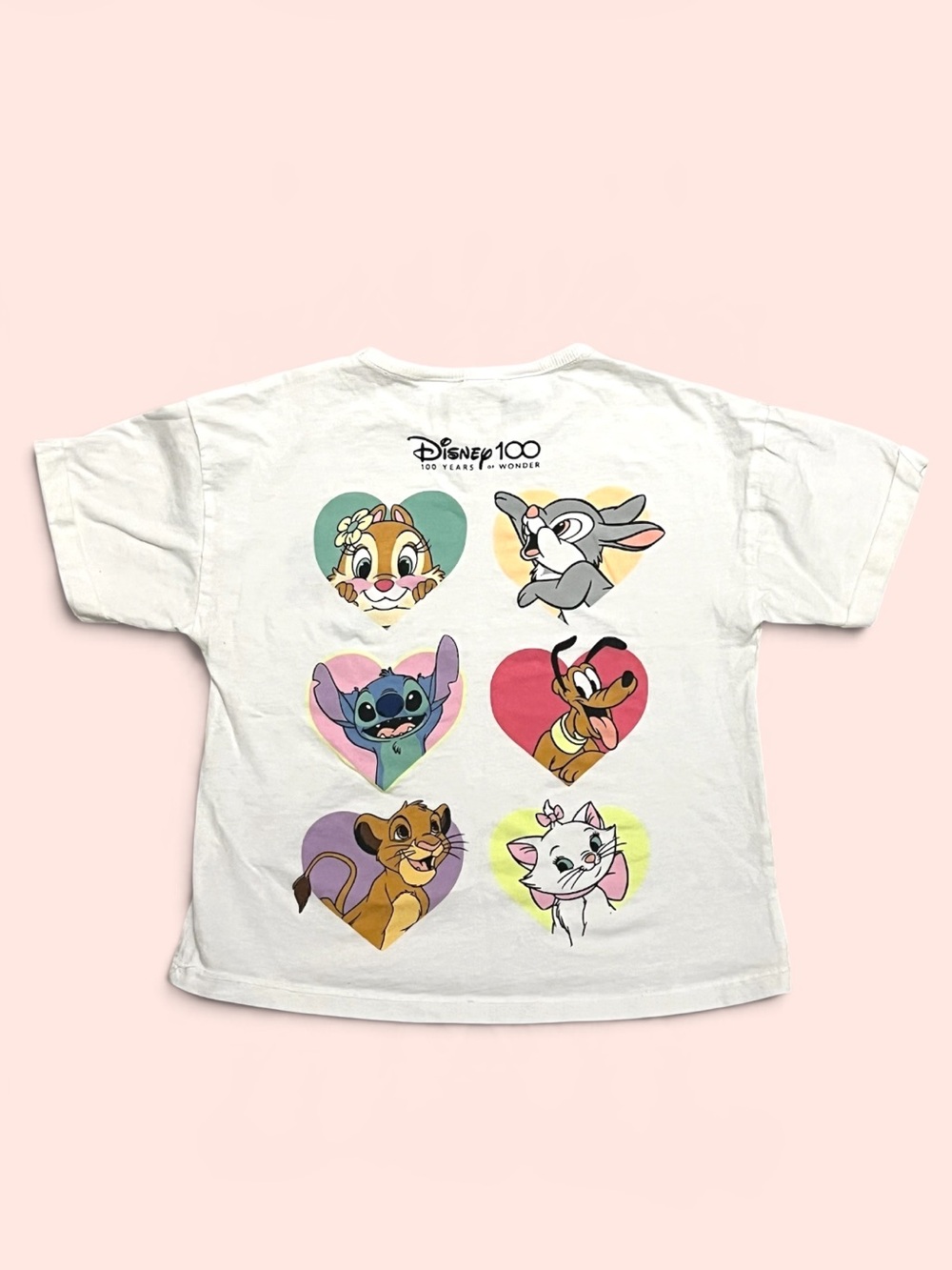 Zara Disney 100th Anniversary Minnie Mouse Graphic Tee Girls 5-6